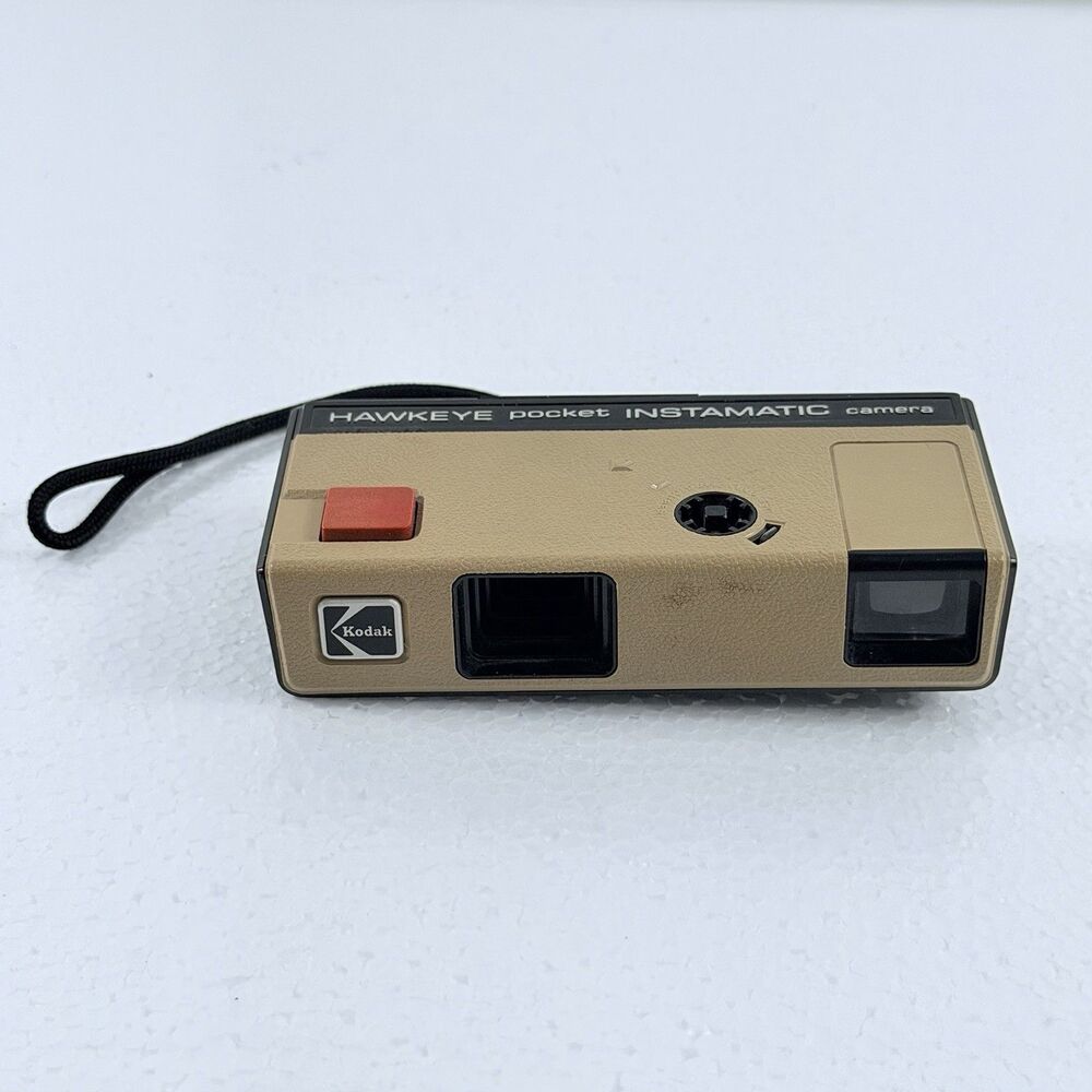 Vintage Kodak Hawkeye Pocket Instamatic 110 Camera 1970's - Untested